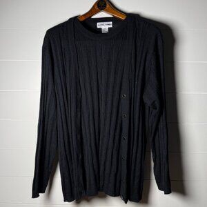 ALFRED DUNNER Sweater Women Black 2X- One piece